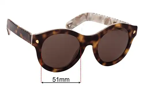 Lucy Folk Grande and Sweet Replacement Lenses 50mm wide 