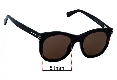 Marc by Marc Jacobs MJ 565/S Replacement Lenses 51mm wide 