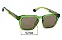 Sunglass Fix Lentes de Repuesto para Maui Jim MJ643 Maluhia - 52mm Wide 
