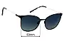Sunglass Fix Replacement Lenses for Mimco Sun Rx 03 - 53mm Wide 