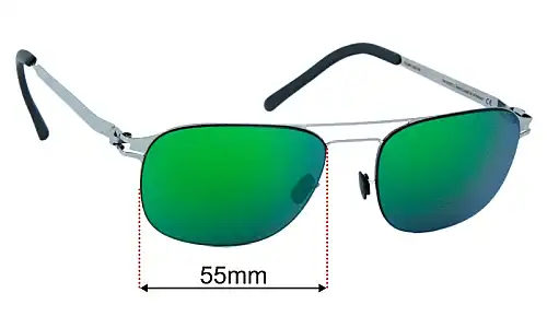 Mykita Paco  Replacement Lenses 55mm wide 