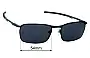 Sunglass Fix Replacement Lenses for Oakley Conductor OX3186 - 54mm Wide 