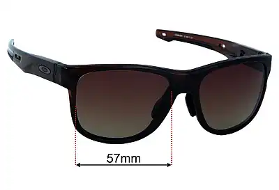 Oakley Crossrange R OO9369 (Asian Fit) Ersatzgläser 57mm wide 