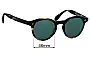 Sunglass Fix Replacement Lenses for Oliver Peoples OV5336U - 46mm Wide 