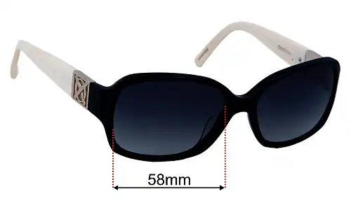 Oroton Jacinta Replacement Lenses 58mm wide 