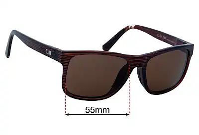 Otis Casa bay Replacement Lenses 55mm wide 