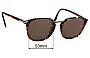 Sunglass Fix Replacement Lenses for Persol 3186-S - 53mm Wide 
