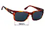 Sunglass Fix Lentes de Repuesto para Persol 3315-S - 58mm Wide 