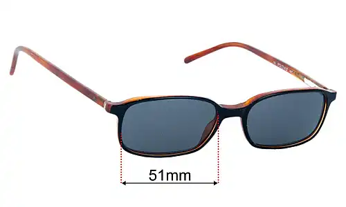 Polo 412 Replacement Lenses 51mm wide 