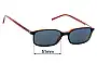 Sunglass Fix Replacement Lenses for Polo 412 - 51mm Wide 