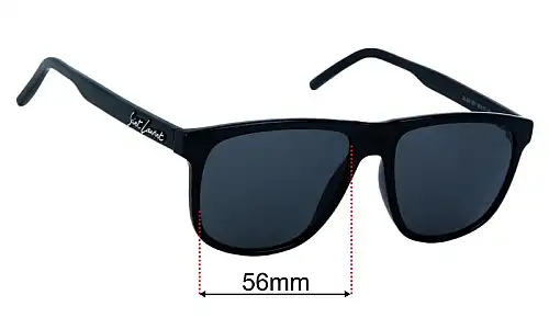 Saint Laurent  SL 334 Replacement Lenses 56mm wide 