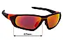 Sunglass Fix Replacement Lenses for Seiko  Xchanger - 67mm Wide 