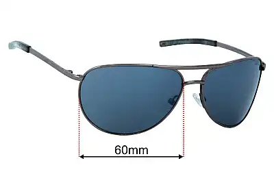 Smith Serpico SLIM Replacement Lenses 60mm wide 