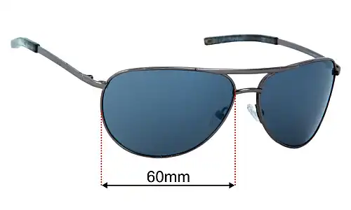 Smith Serpico SLIM Replacement Lenses 60mm wide 