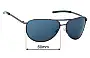 Sunglass Fix Replacement Lenses for Smith Serpico SLIM - 60mm Wide 