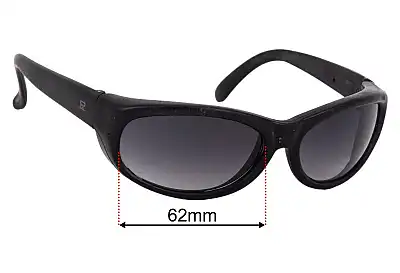 Vuarnet Pouilloux Lentes de Repuesto 62mm wide 