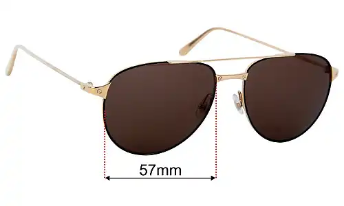 Cartier CT0039O Replacement Lenses 57mm wide 