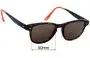 Sunglass Fix Replacement Lenses for Bailey Nelson  Raff - 50mm Wide 