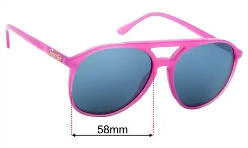Barbie Skipper Lentes de Repuesto 58mm wide 