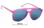 Sunglass Fix Lentes de Repuesto para Barbie Skipper - 58mm Wide 