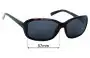 Sunglass Fix Ersatzgläser für Bolle Molly 11511 - 57mm Wide 