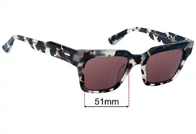 Burga No Flashes Replacement Lenses 51mm wide 