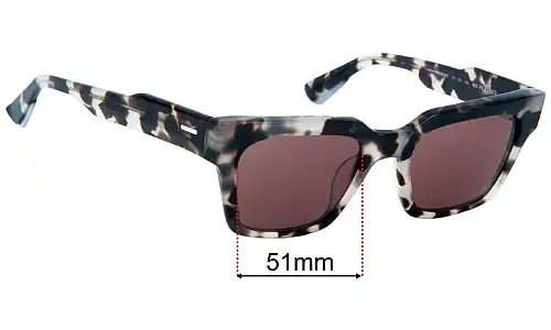 Burga No Flashes Replacement Lenses 51mm wide 