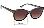 Sunglass Fix Verres de Remplacement pour Cancer Council Allambie Petite - 54mm Wide 