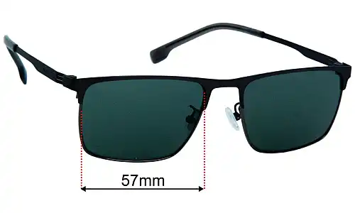 Hugo Boss BOSS 1837/G/S Lentes de Repuesto 57mm wide 