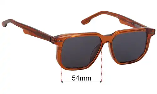 Jacques Marie Mage Saburo Replacement Lenses 54mm wide 