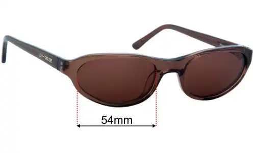 Luv Lou Naomi Replacement Lenses 54mm wide 