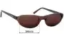Sunglass Fix Replacement Lenses for Luv Lou Naomi - 54mm Wide 