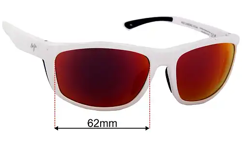 Maui Jim MJ869 Nuu Landing Ersatzgläser 62mm wide 