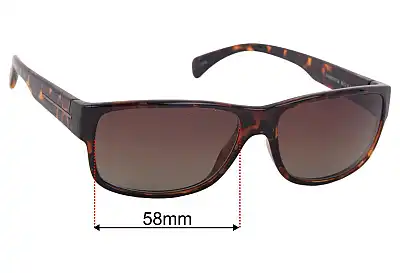 Nova NV0183 Replacement Lenses 58mm wide 