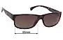 Sunglass Fix Replacement Lenses for Nova NV0183 - 58mm Wide 