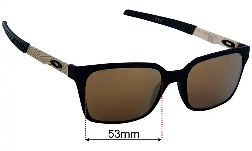 Oakley Dehaven OX8054 Verres de Remplacement 53mm wide 