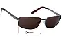 Sunglass Fix Lentes de Repuesto para Persol 2224-S - 58mm Wide 