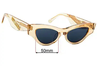 Poppy Lissiman Slim Ryder Replacement Lenses 50mm wide 