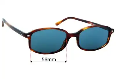 Ray-Ban RB2232 Sam Replacement Lenses 56mm wide 