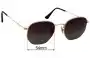 Sunglass Fix Lentes de Repuesto para Ray-Ban RB3548-N-F Hexagonal - 54mm Wide 