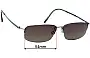 Sunglass Fix Replacement Lenses for Rodenstock R2306 - 54mm Wide 