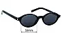 Sunglass Fix Replacement Lenses for Saint Laurent  SL 751  - 50mm Wide 