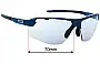 Sunglass Fix Replacement Lenses for Smith Resolve - 70mm Wide 