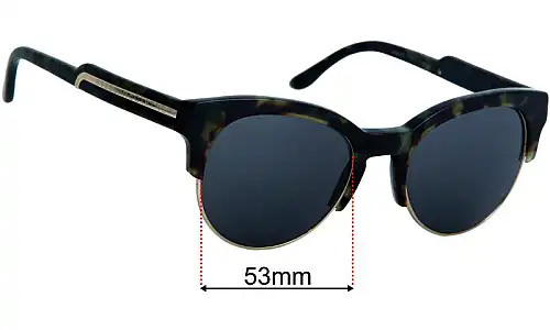 Stella McCartney SM4042 Replacement Lenses 50mm wide 