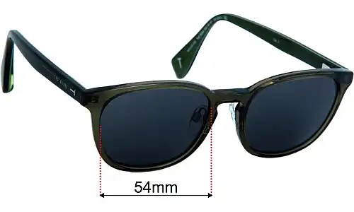 Ted Baker  Sun Rx 07 Replacement Lenses 54mm wide 