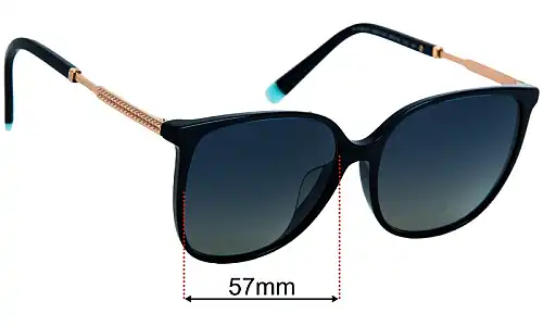 Tiffany & Co TF 4184-F Ersatzgläser 57mm wide 