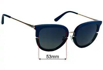 Tory Burch TY6073 Replacement Lenses 53mm wide 