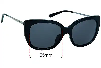 Coach HC8246F Replacement Lenses 55mm wide 