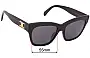 Sunglass Fix Replacement Lenses for Celine CL 40253I - 55mm Wide 