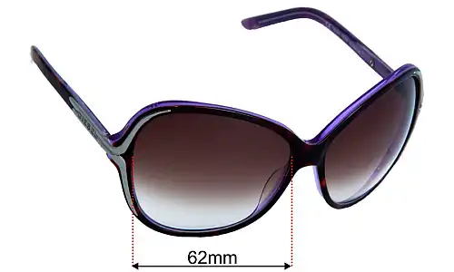 Diesel DS 0104 Lentes de Repuesto 62mm wide 